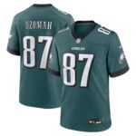 C.J. Uzomah Philadelphia Eagles #87 Team Game Jersey - Midnight Green