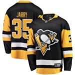 Tristan Jarry Pittsburgh Penguins Home Breakaway Player Jersey - Black