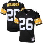 Rod Woodson Pittsburgh Steelers  Retired Player Legacy Replica Jersey - Black