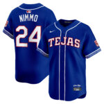 Brandon Nimmo #24 Texas Rangers 2026 City Connect Vapor Premier Limited Jersey - All Stitched