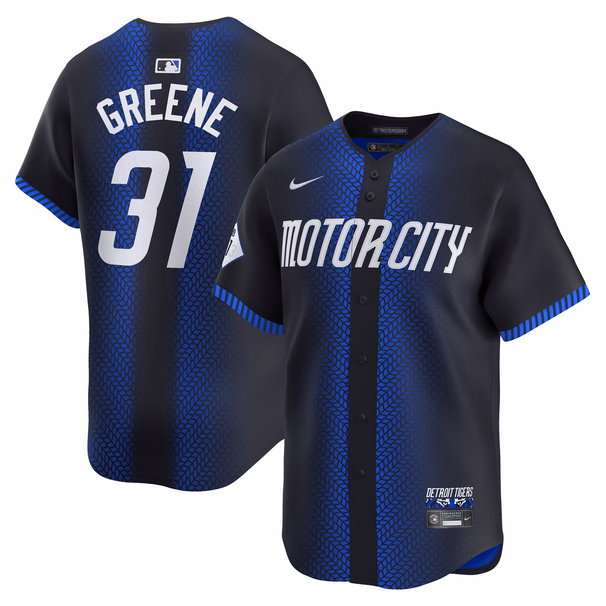 Riley Greene #31 Detroit Tigers City Connect Limited Jersey - Navy