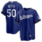 Men's Los Angeles Dodgers Mookie Betts  Royal City Connect Replica Player Jersey