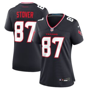 Cade Stover Houston Texans Women's Game Jersey -  Navy