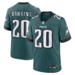 Brian Dawkins Philadelphia Eagles #20 Team Game Jersey - Midnight Green