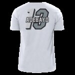 Bam Adebayo New Era Miami HEAT Mashup Name & Number White Tee