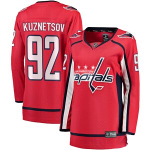 Evgeny Kuznetsov Washington Capitals Women's Breakaway Player Jersey - Red