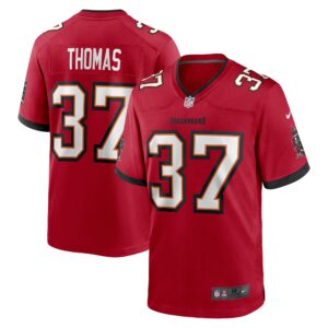 Tavierre Thomas Tampa Bay Buccaneers  Game Jersey -  Red