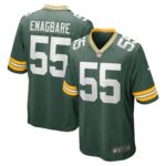 Kingsley Enagbare Green Bay Packers  Game Player Jersey - Green