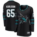 Erik Karlsson San Jose Sharks Women's Alternate Premier Breakaway Player Jersey - Black