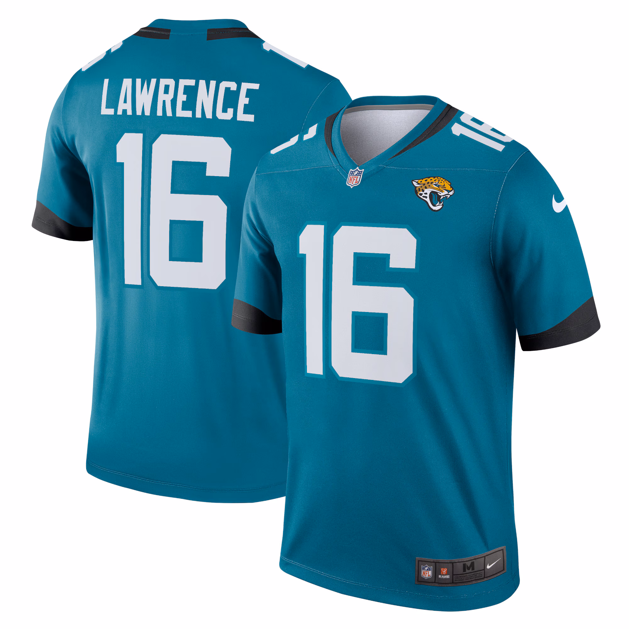 Trevor Lawrence #16 Jacksonville Jaguars Legend Player Performance Top - Teal