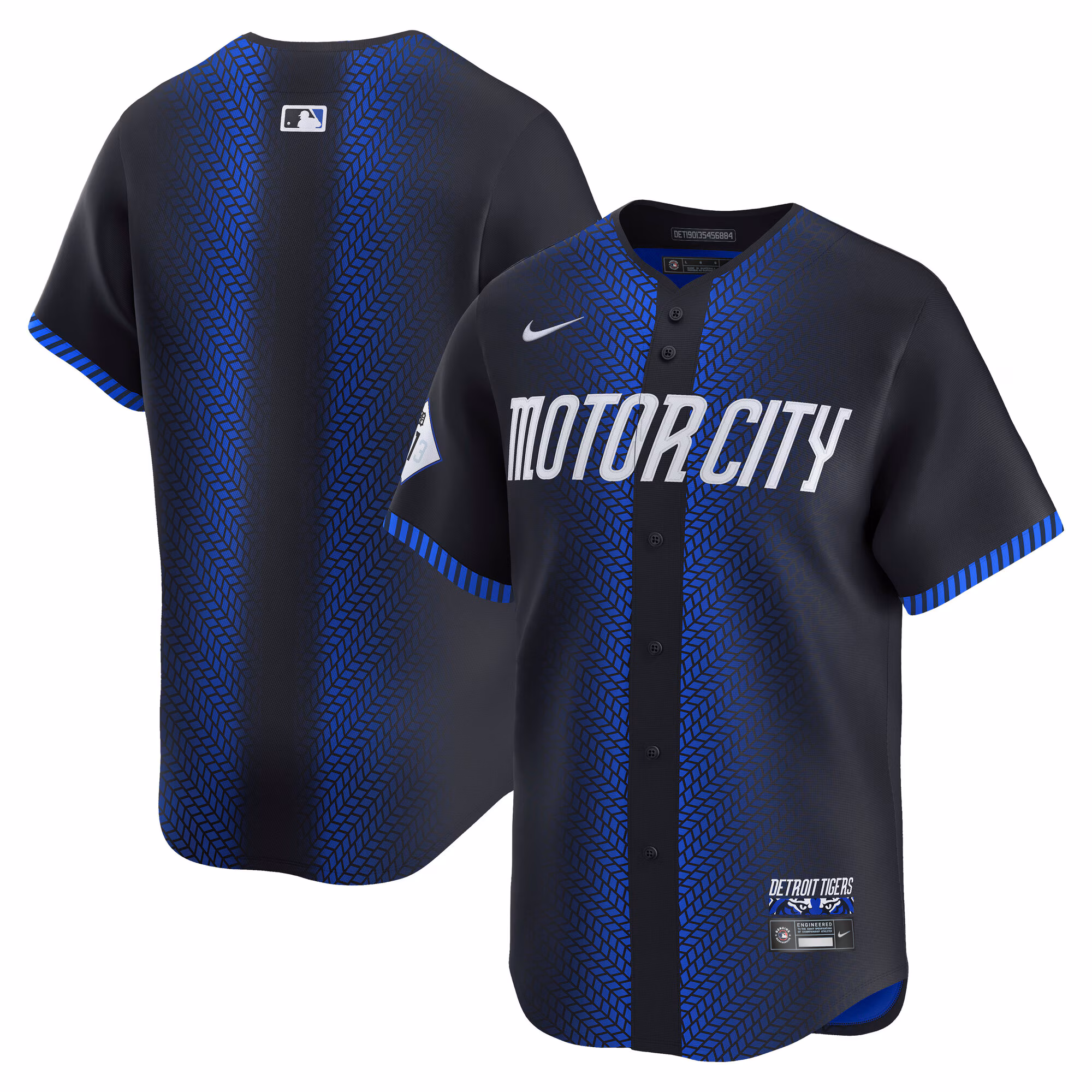 Team Detroit Tigers City Connect Limited Jersey - Blue