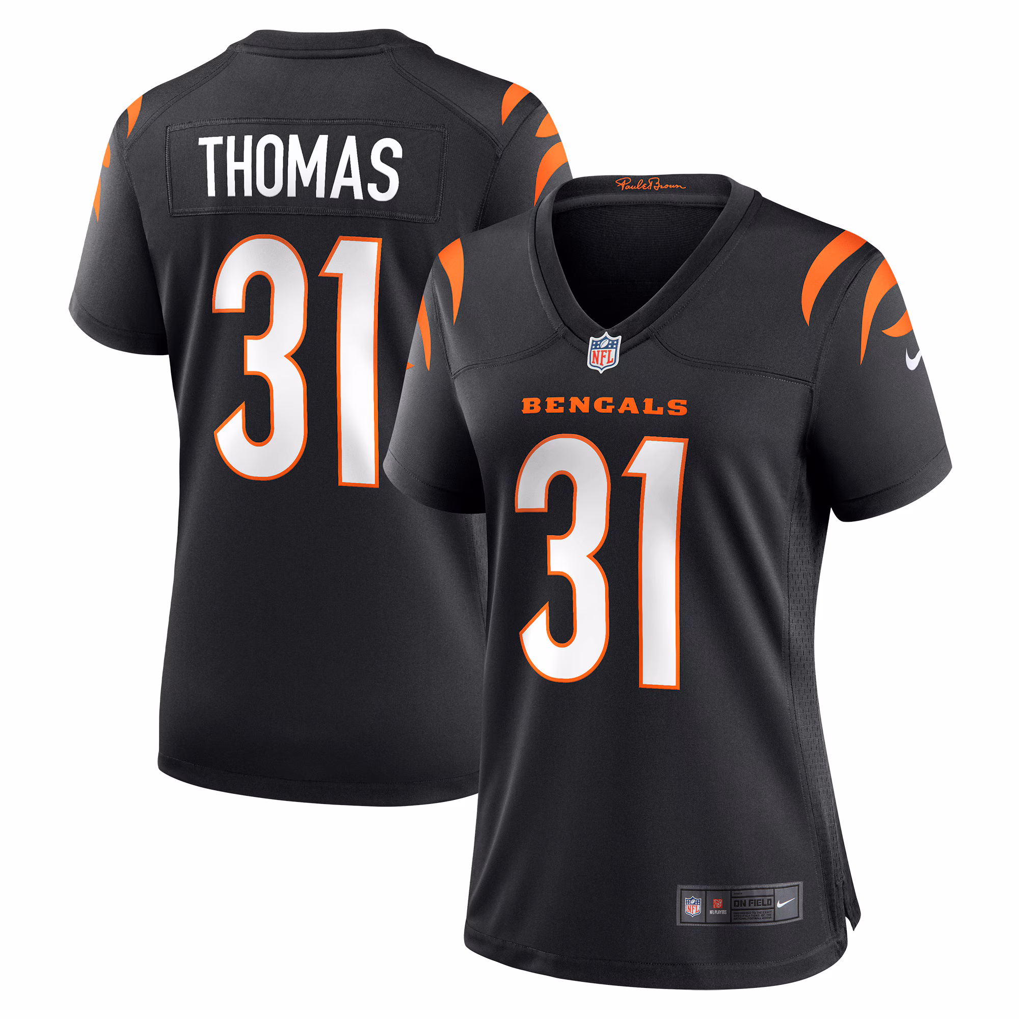 Michael Thomas Cincinnati Bengals Women's Game Jersey - Black