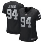 Jenkins Las Vegas Raiders  Women's Game Player Jersey - Black