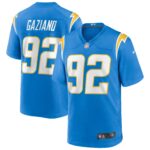 Joe Gaziano Los Angeles Chargers  Game Jersey - Powder Blue