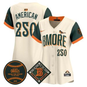 Women's American #250 Baltimore Orioles Vapor Premier Limited Jersey - City Connect