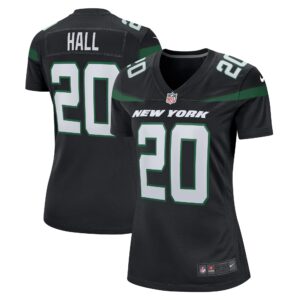 Breece Hall New York Jets  Women's Alternate Game Player Jersey - Stealth Black