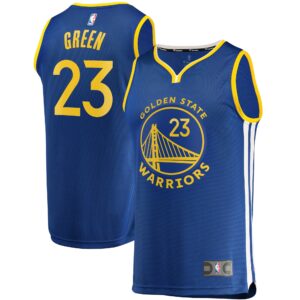 Draymond Green Golden State Warriors  Fast Break Replica Player Team Jersey - Icon Edition - Royal