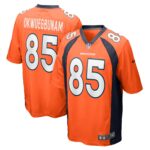 Albert Okwuegbunam Denver Broncos  Game Jersey - Orange