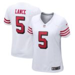 Trey Lance San Francisco 49ers  Women's Alternate Game Jersey - White