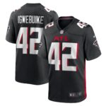 Godwin Igwebuike Atlanta Falcons  Game Jersey -  Black