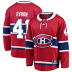 Paul Byron Montreal Canadiens Breakaway Player Jersey - Red