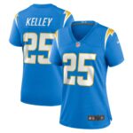Joshua Kelley Los Angeles Chargers  Women's Player Game Jersey - Powder Blue
