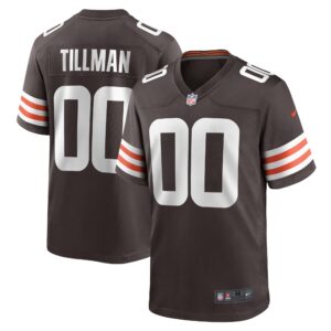 Cedric Tillman Cleveland Browns  2023 Draft Pick Game Jersey - Brown