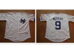 Men's New York Yankees #9 Graig Nettles White Button Cool Base Jersey