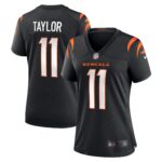 Trent Taylor Cincinnati Bengals  Women's Game Jersey - Black