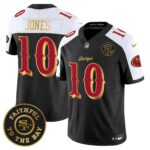 San Francisco 49ers Mac Jones SF "Rivalries" Vapor Limited Jersey - Faithful To The Bay Patch - All Stitched