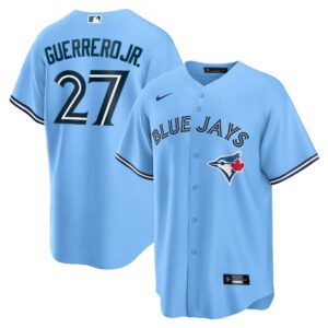Men's Toronto Blue Jays Vladimir Guerrero Jr.  Powder Blue Alternate Replica Player Jersey