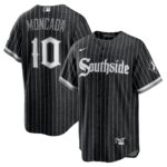 Men's Chicago White Sox Yoan Moncada  Black City Connect Replica Player Jersey