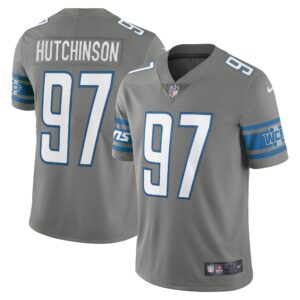 Aidan Hutchinson Detroit Lions  Alternate Team Vapor Limited Jersey - Steel