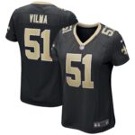 Jonathan Vilma New Orleans Saints Women's Game Retired Player Jersey - Black