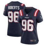 Sam Roberts New England Patriots  Women's Game Player Jersey - Navy