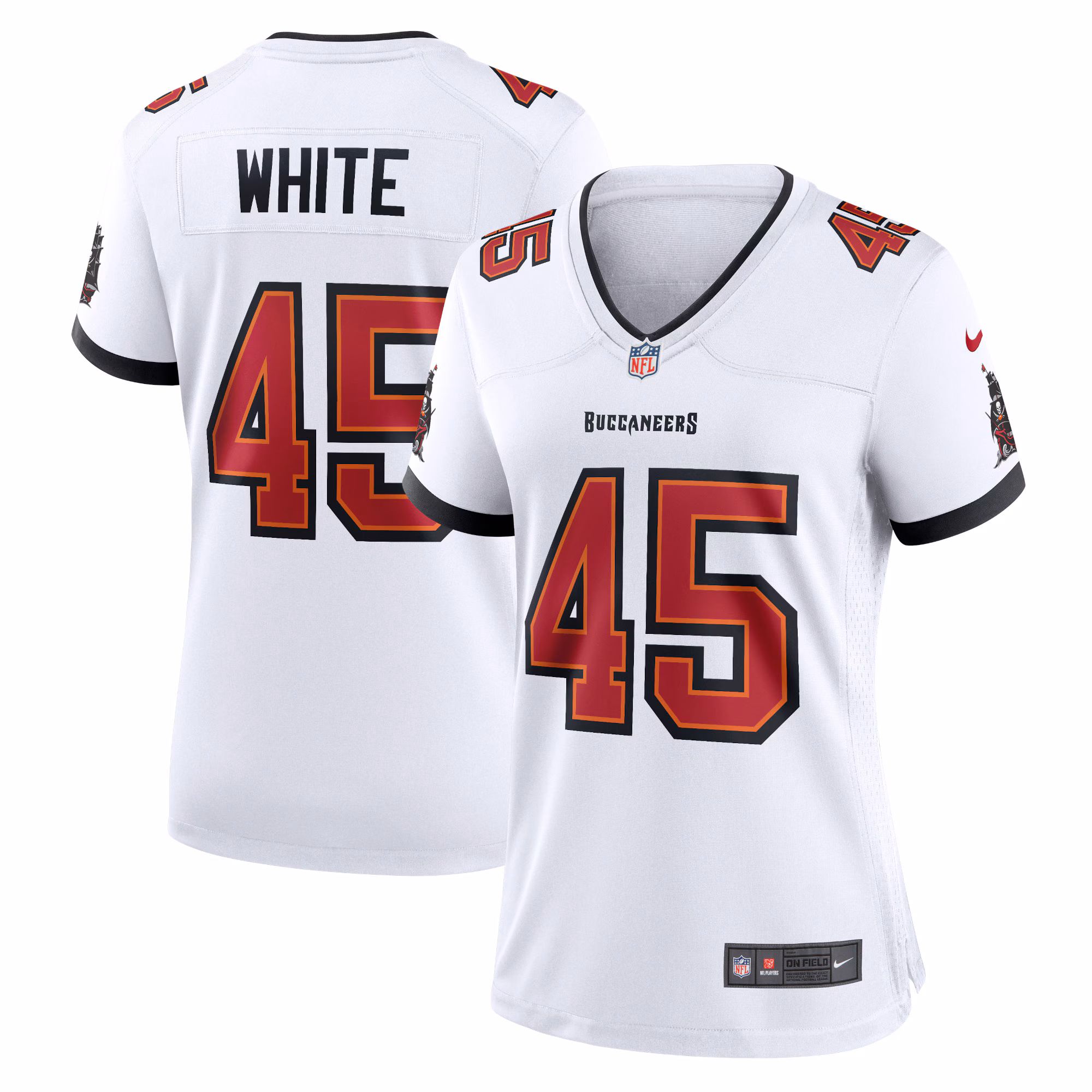 Devin White Tampa Bay Buccaneers Women's Game Jersey - White