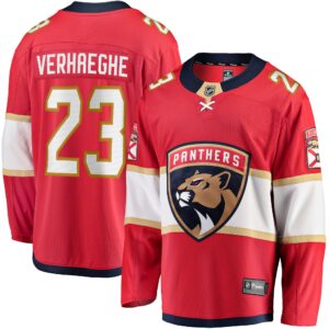 Carter Verhaeghe Florida Panthers Home Breakaway Jersey - Red