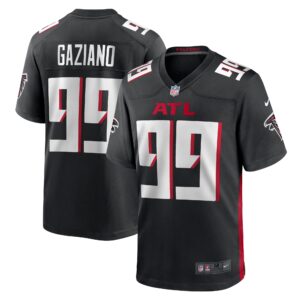 Joe Gaziano Atlanta Falcons Team Game Jersey -  Black