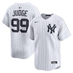 New York Yankees Aaron Judge #99 White Home Limited Player Jersey