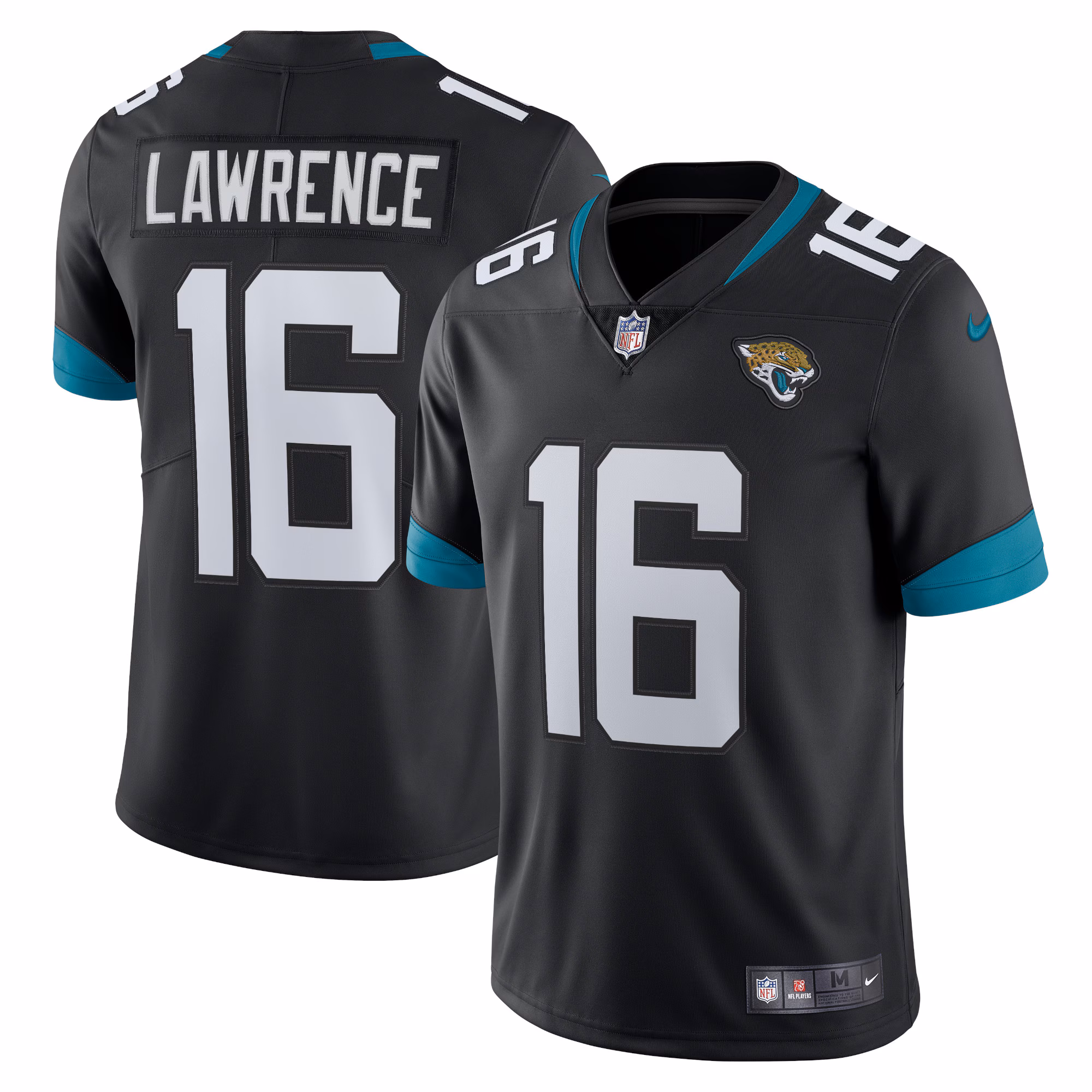 Trevor Lawrence #16 Jacksonville Jaguars Alternate Vapor Limited Jersey - Black