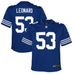 Shaquille Leonard Indianapolis Colts  Youth Alternate Game Jersey - Royal