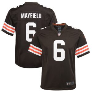 Baker Mayfield Cleveland Browns Youth Game Player Jersey - Brown