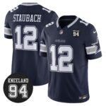 Dallas Cowboys #94 Marshawn Kneeland Memorial Patch Vapor Limited Jersey - All Stitched