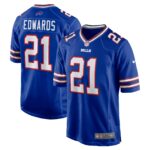 Mike Edwards Buffalo Bills  Game Jersey -  Royal