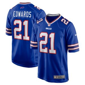 Mike Edwards Buffalo Bills  Game Jersey -  Royal