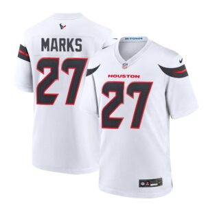 Jo'quavious Marks #27 Houston Texans Game Jersey - White
