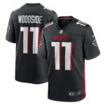Logan Woodside Atlanta Falcons Team Game Jersey -  Black