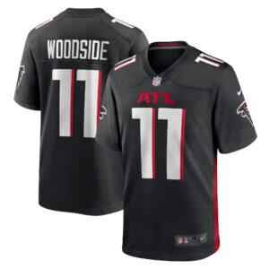 Logan Woodside Atlanta Falcons Team Game Jersey -  Black