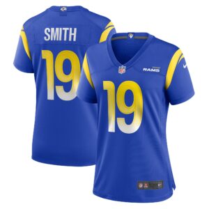 Xavier Smith Los Angeles Rams  Women's Home Game Jersey - Royal
