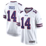 Stefon Diggs Buffalo Bills  Game Jersey - White